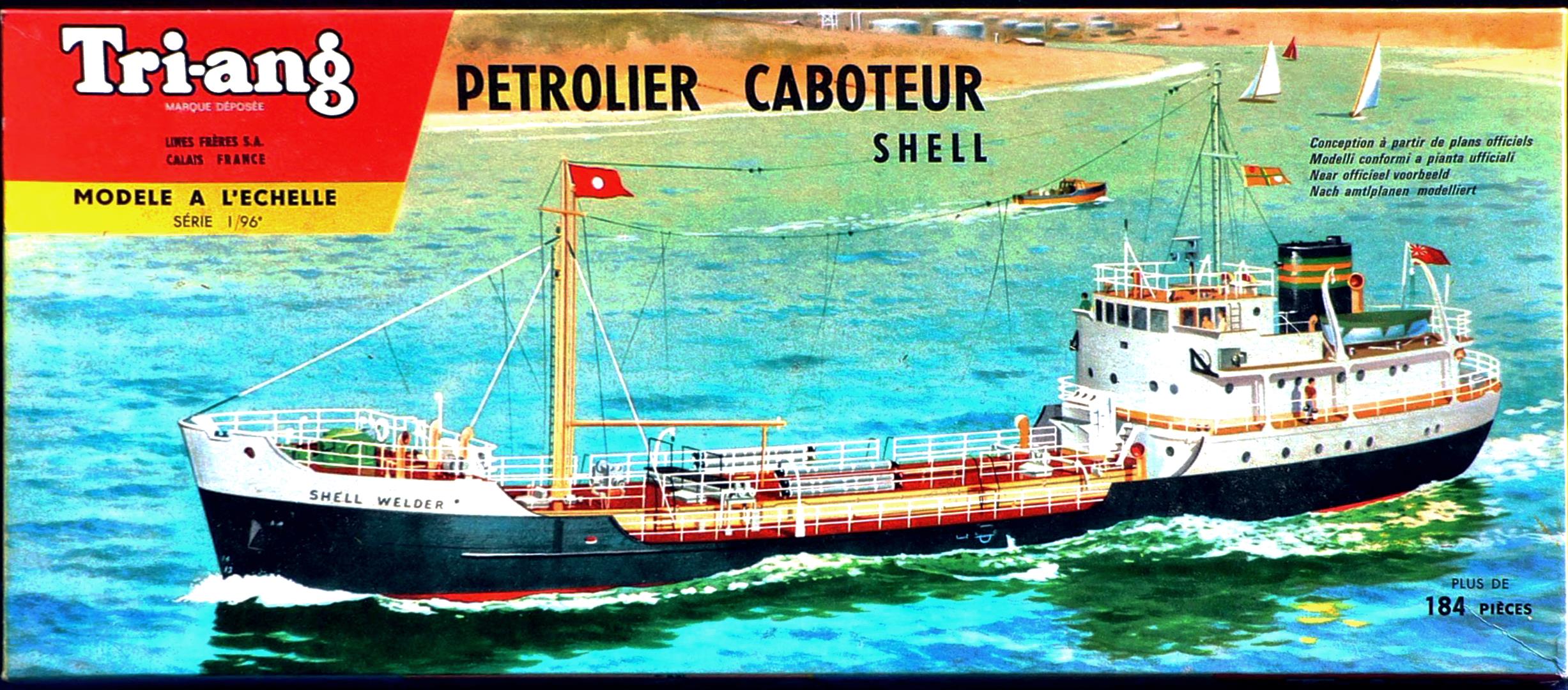  Коробка Tri-ang 347P Shell Welder - coastal tanker 